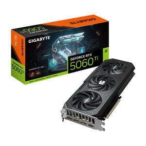 Graphics Card|GIGABYTE|NVIDIA GeForce RTX 5060 Ti|16 GB|GDDR7|128 bit|PCIE 5.0 16x|GPU 2647 MHz|Triple slot Heatpipe|1xHDMI|3xDisplayPort|N506TGAMINGOC-16GD1.0