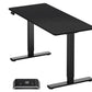 DESK MOTORISED/BLACK WDT221E-B ONKRON