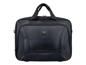 PORT DESIGNS | Courchevel | Fits up to size 15.6 " | Messenger - Briefcase | Shoulder strap | Black