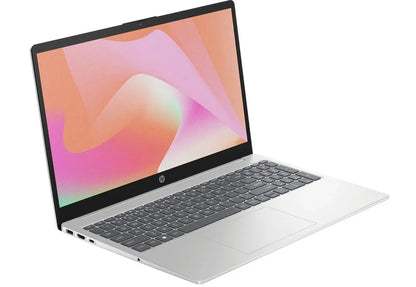 HP 15 | 15-fc0217nw | Silver | 15.6 " | IPS | FHD | 1920 x 1080 pixels | Anti-glare | AMD Ryzen 7 | 5825U | 16 GB | DDR4 | Solid-state drive capacity 512 GB | Intel Graphics | Windows 11 Home | 802.11ax | Bluetooth version 5.4 | Keyboard language Eng...