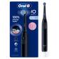 Oral-B Electric Toothbrush | iO2 | Rechargeable | For adults | Number of brush heads included 1 | Number of teeth brushing modes 3 | Night Black