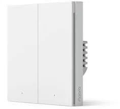 SMART HOME WIRED SWITCH DOUBLE/WS-EUK02 AQARA