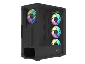 Fury PC Case | SHOBO SH8F ARGB | Midi Tower | Black