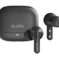 Sudio Earbuds | C8 | Bluetooth | Microphone | Black | Noise canceling | Noise reduction