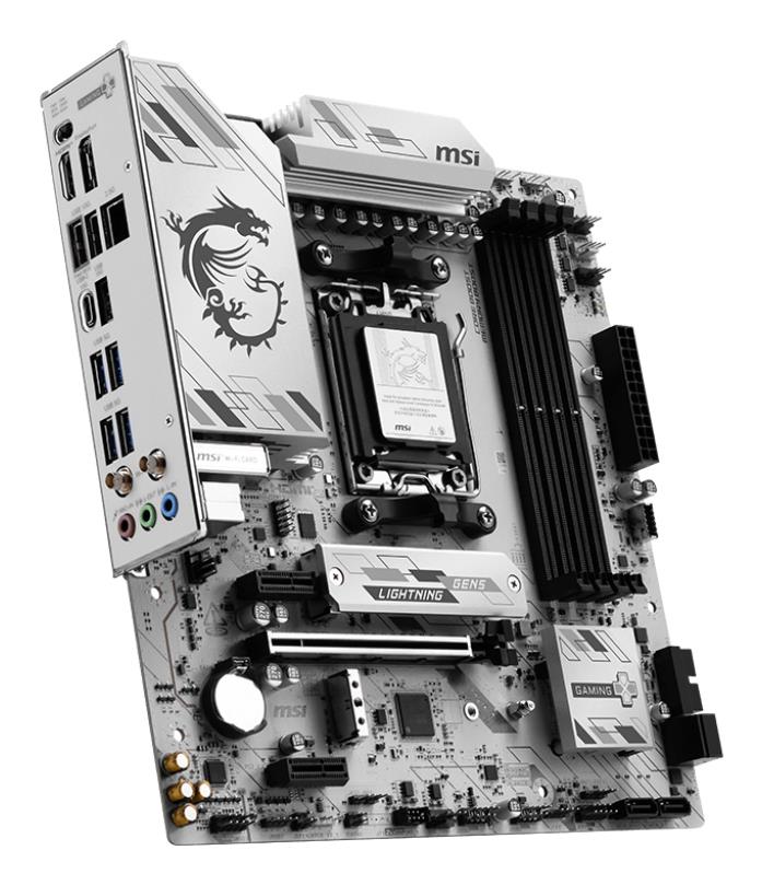 Mainboard|MSI|AMD B850|SAM5|Memory DDR5|Memory slots 4|B850MGAMINGPLUSWIFI6E