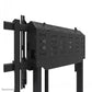 NEOMOUNTS FLOOR-TO-WALL MOUNT 65-105" - MOTORISED - BLACK