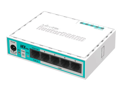 MIKROTIK RB750r2 hEX lite Router 5x RJ45