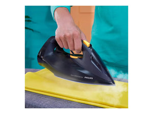 Philips DST7060/20 7000 Series | Steam Iron | 3000 W | Water tank capacity 300 ml | Continuous steam 55 g/min | Steam boost performance 250 g/min | Blue/Yellow