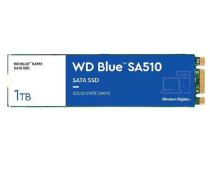 SSD|WESTERN DIGITAL|Blue SA510|1TB|M.2|SATA 3.0|Write speed 520 MBytes/sec|Read speed 560 MBytes/sec|2.38mm|TBW 400 TB|MTBF 1750000 hours|WDS100T3B0B