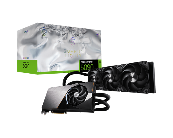 MSI GeForce RTX 5090 32GB SUPRIM LIQUID