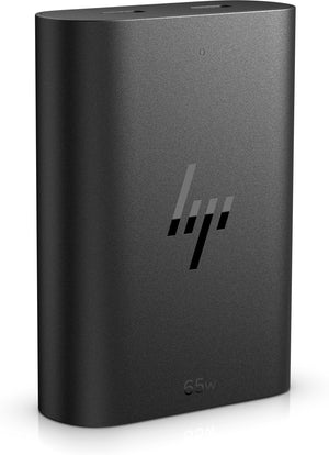 HP 65W USB-C Dual Port (45W+20W) GaN AC Power Adapter Travel Notebook Charger / fits ProBook 440 450 445 455, EliteBook 630 640 650 660 645 655 665 830 840 850 860 835 845 855 865, x360 1040 G6 G7 G8 G9 G10 G11, Dragonfly