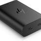 HP 65W USB-C Dual Port (45W+20W) GaN AC Power Adapter Travel Notebook Charger / fits ProBook 440 450 445 455, EliteBook 630 640 650 660 645 655 665 830 840 850 860 835 845 855 865, x360 1040 G6 G7 G8 G9 G10 G11, Dragonfly
