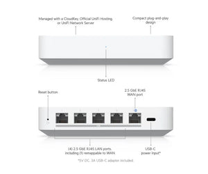 NET GATEWAY MAX GBE/UXG-MAX UBIQUITI