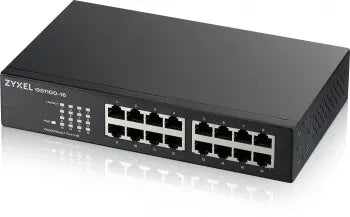 ZYXEL GS1100-16 UNMANAGED + 16 PORT GIGABIT UNMANAGED SWITCH