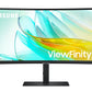 LCD Monitor|SAMSUNG|S65UC|34"|Curved/21 : 9|Panel VA|3440x1440|21:9|100Hz|5 ms|Speakers|Tilt|Colour Black|LS34C652UAUXEN