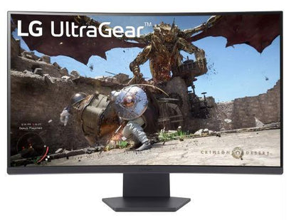 LCD Monitor|LG|32GS60QC-B|32"|Gaming/Curved|Panel VA|2560x1440|16:9|180 Hz|Matte|1 ms|Tilt|32GS60QC-B