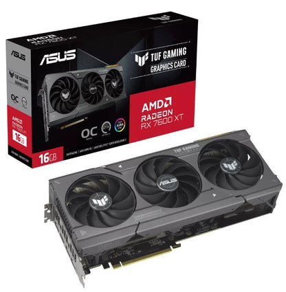 Graphics Card|ASUS|AMD Radeon RX 7600 XT|16 GB|GDDR6|128 bit|PCIE 4.0 8x|Memory 2029 MHz|Dual Slot Fansink|1xHDMI|3xDisplayPort|RX7600XT-O16G-GAMING