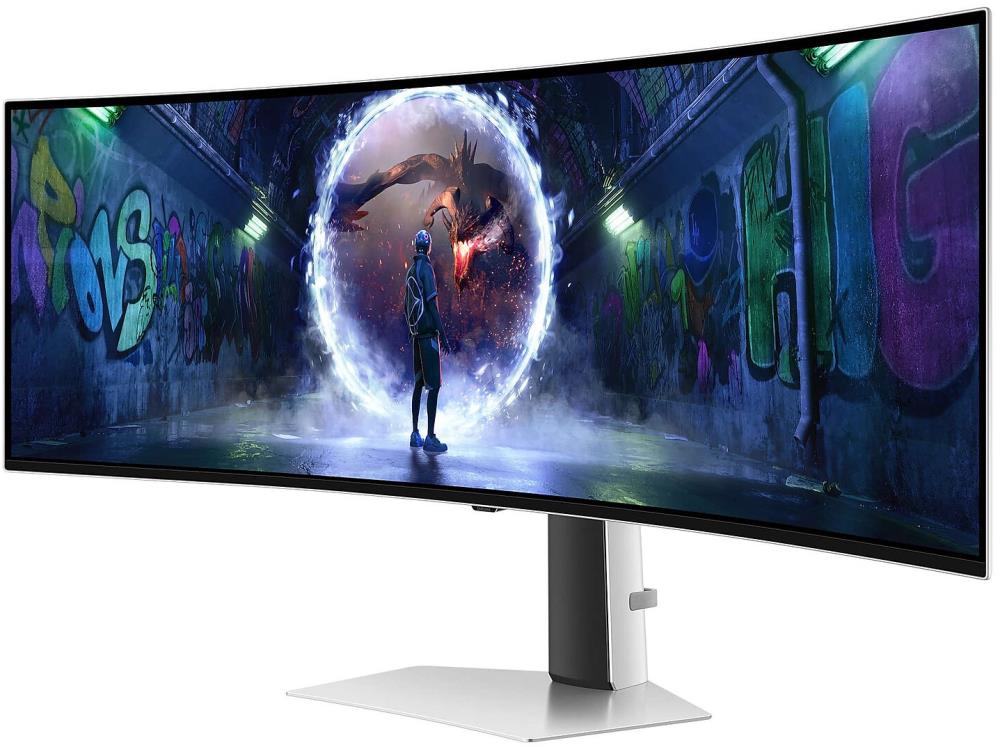 Monitor|SAMSUNG|Odyssey G9 G93SD|49"|Gaming/Curved|Panel OLED|5120x1440|32:9|240 Hz|0.03 ms|Colour White|LS49DG934SUXEN