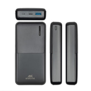 POWER BANK USB 20000MAH/BLACK VA2571 RIVACASE