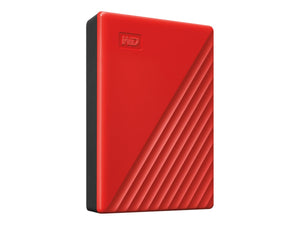 WD My Passport 4TB portable HDD Red