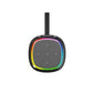 Portable Speaker|GEMBIRD|Black|Wireless|Bluetooth|SPK-BT-LED-08L