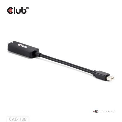 I/O ADAPTER MINI DP TO HDMI/M/F CAC-1188 CLUB3D