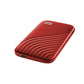 External SSD|WESTERN DIGITAL|My Passport|2TB|USB-C|USB 3.2|Write speed 1000 MBytes/sec|Read speed 1050 MBytes/sec|WDBAGF0020BRD-WESN