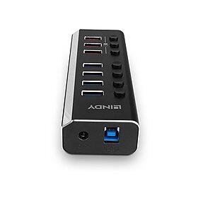 I/O HUB USB3 4PORT+3CHARGE/43371 LINDY