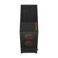 Fractal Design | Pop Air RGB | Side window | ATX, mATX, Mini ITX | ATX | Orange Core TG Clear Tint