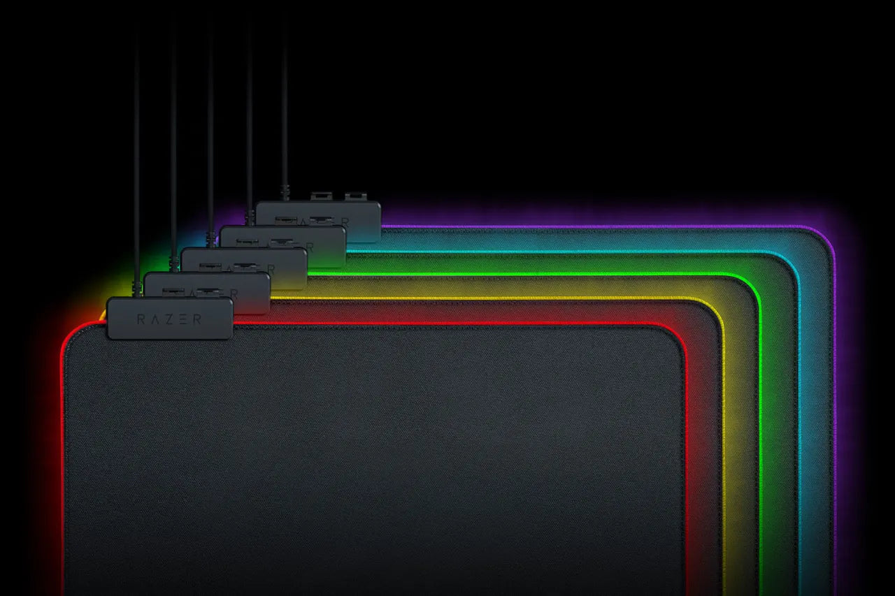 Razer | Soft Gaming Mouse Mat with Chroma | Goliathus Chroma Extended | Black