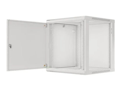 LANBERG Wall mount 19in 12U 600x600 grey