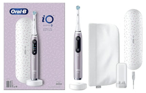 Oral-B Electric Toothbrush | iO9 Series | Rechargeable | For adults | Number of brush heads included 1 | Number of teeth brushing modes 7 | Rose Quartz