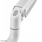 NEOMOUNTS SELECT DESK MOUNT, DOUBLE DISPLAY (TOPFIX CLAMP &GROMMET) WHITE