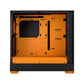 Fractal Design | Pop Air RGB | Side window | Orange Core TG Clear Tint | ATX, mATX, Mini ITX | ATX
