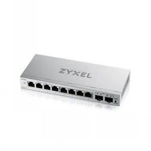 ZYXEL GS1200-10 V3, 8 PORT GIGABIT, 2 X SFP WEBMANAGED DESKTOP SWITCH (5Y WARRANTY)
