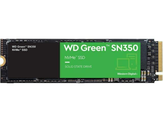 SSD|WESTERN DIGITAL|Green SN350|1TB|M.2|PCIE|NVMe|QLC|Write speed 2500 MBytes/sec|Read speed 3200 MBytes/sec|WDS100T3G0C