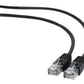 GEMBIRD CAT5e UTP Patch cord black 1m