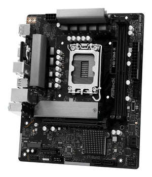 Mainboard|ASROCK|Intel H810|LGA1851|Micro-ATX|Memory DDR5|Memory slots 2|H810M-X