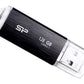 Silicon Power | USB 3.1 Flash Drive | Blaze B02 | 128 GB | USB 3.2 Gen 1/USB 3.1 Gen 1/USB 3.0/USB 2.0 | Black
