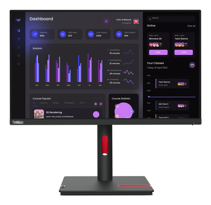 Lenovo Monitor ThinkVision T24i-30 Black