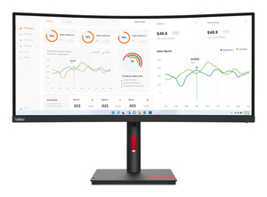 Lenovo ThinkVision T34w-30 - QHD - Curved