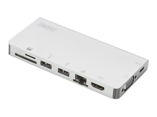 DIGITUS USB Multiport Travel Dock 8-Port