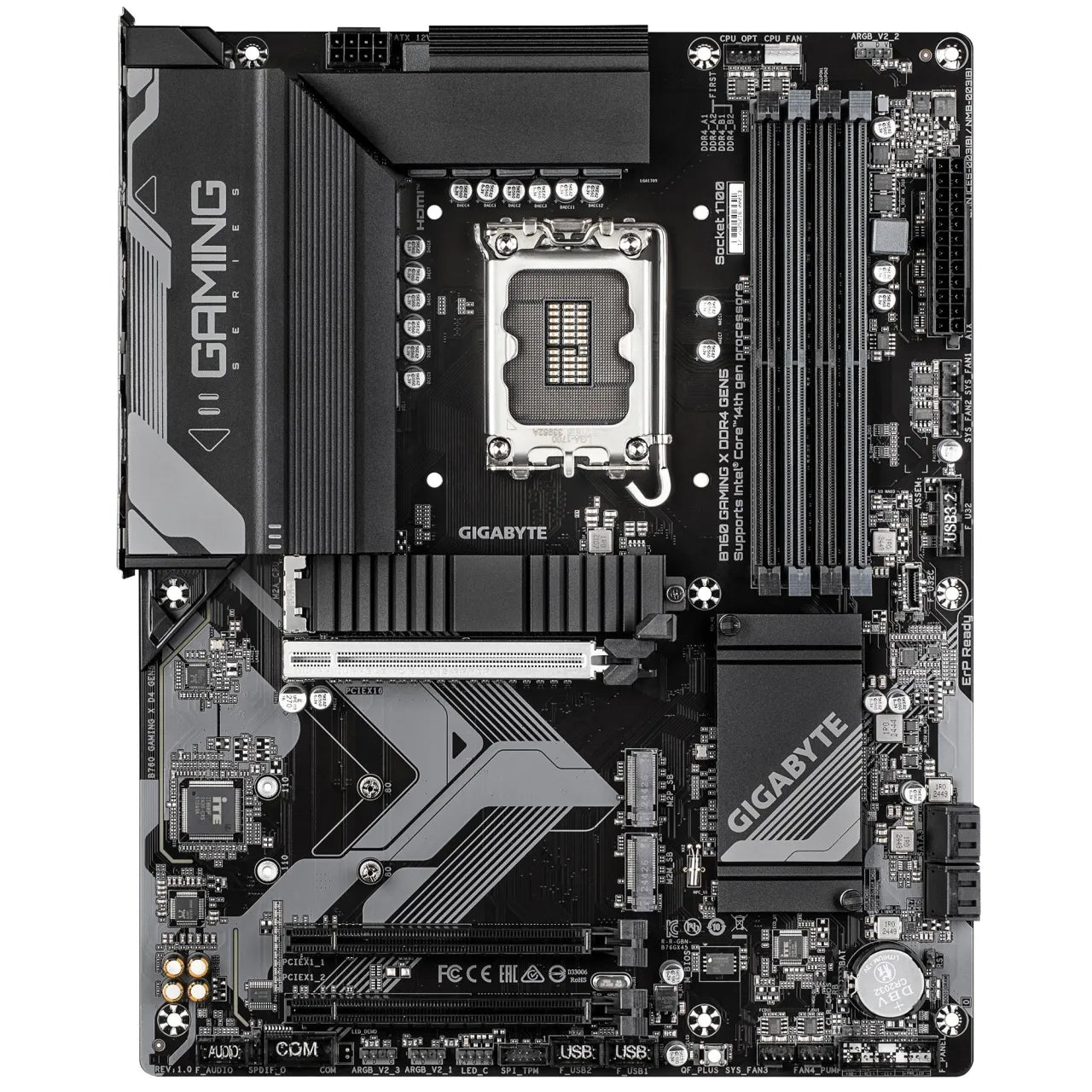 Mainboard|GIGABYTE|Intel B760|LGA 1700|ATX|RAM DDR4-SDRAM|4xSlots|3xNumber of M.2 (M) slots|B760GAMINGXD4GEN5
