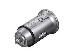 MOBILE CHARGER CAR USB/2P GRAY FFBH0 VENTION