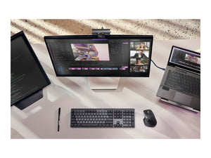 LOGI MX Brio 4K Ultra HD Webcam GREY