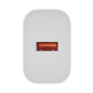 Natec Ribera USB Charger 1X USB-A 18W, White
