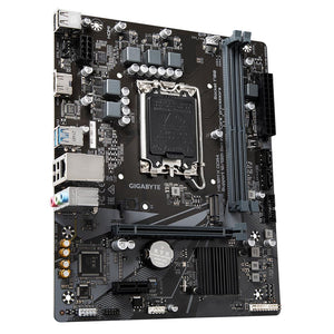 Mainboard|GIGABYTE|Intel H610|LGA1700|Micro-ATX|Memory DDR4|Memory slots 2|1xPCI-Express 3.0 1x|1xPCI-Express 4.0 16x|1xM.2|1xHDMI|4xUSB 2.0|2xUSB 3.2|1xRJ45|3xAudio port|H610MKDDR4