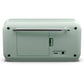 Sharp DR-P420(GN) Tokyo Portable Digital Radio, FM/DAB/DAB+, Bluetooth 5.0, USB or Battery Powered, Aquamarine Green | Sharp
