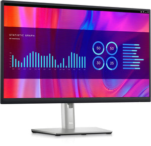 LCD Monitor|DELL|P2423DE|23.8"|Business|Panel IPS|2560x1440|60Hz|Matte|8 ms|Swivel|Pivot|Height adjustable|Tilt|Colour Silver|210-BDDW