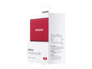 SAMSUNG Portable SSD T7 1TB red